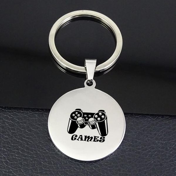 

keychains let's play keychain est disc jewelry for men and women factory direct yp7435, Silver