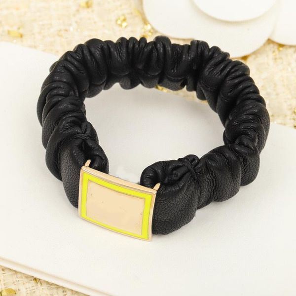 

hair clips & barrettes black real leather statement square jewelry fashion hairpin gold color for women girls hairwear, Golden;silver