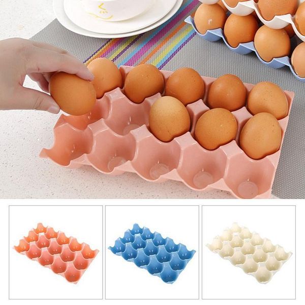 

storage bottles & jars ly kitchen egg box refrigerator eggs 15 grid plastic
