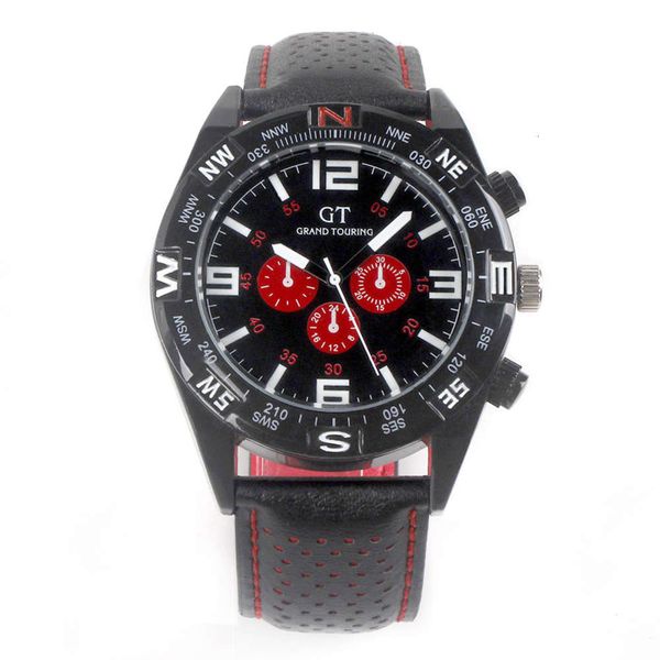 

watch fashion silicone men's racing, Slivery;brown