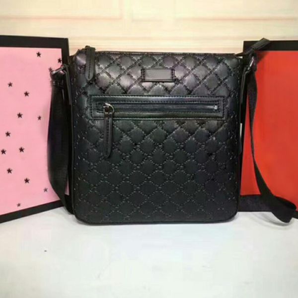 Farklı boyut Messenger Çanta torbalar Baskılı ve nakış kaplan kuş Omuz adam için gerçek deri crossbody çanta çanta 29cmx 27.5cmx 3.5cm