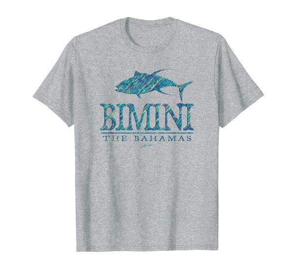 

jcombs: bimini, the bahamas, yellowfin tuna t-shirt, White;black