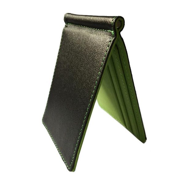 

multifunction solid soft men wallet portable with money clip pu leather card thin flip cover space saving square gift durable wallets, Red;black