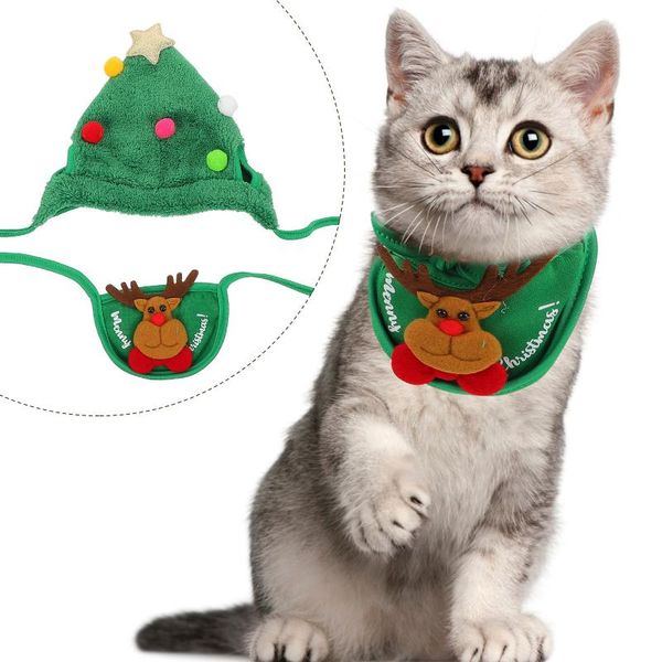 

dog apparel 1 set christmas pet bandana collar pography accessory supply