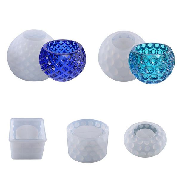 

craft tools 1pc silicone candle holder mold candlestick molds resin fashion durable diy jewelry making crafts