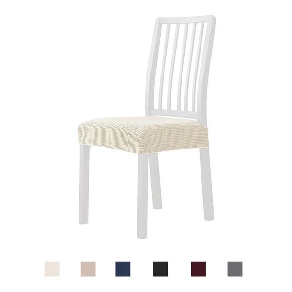 

chair covers soft jacquard dining seat cover for kitchen protector