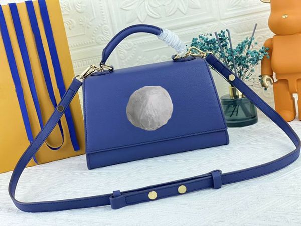 borse per cosmetici da donna custodie moda flip over lettera in pelle fibbia dorata borsa a tracolla singola borsa a tracolla m57584 scatola da esposizione di lusso per feste