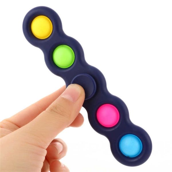 

sensory fidget spinners push pop bubbles popper bar stick shape finger fun squeeze puzzle family game tiktok new fingertip leisure stress re