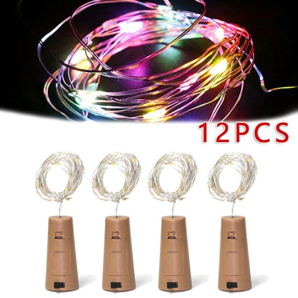 

indoor string light outdoor decor home flexible chain 12pcs 20led party decoration