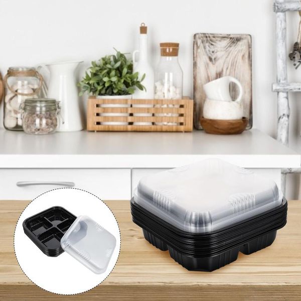 

disposable take out containers 10pcs multi-functional food boxes practical storage