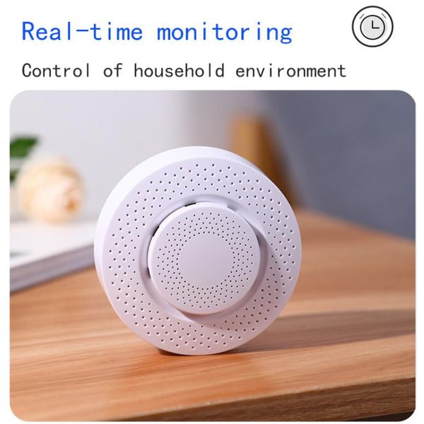 

smart home control air box automation alarm detector tuya wifi formaldehyde voc carbon dioxide temperature humidity sensor life