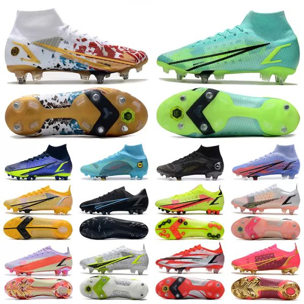 

soccer shoes mercurial 14 elite fg mens football cleats pink blast mexico city black white volt anthracite green red designer sneakers train