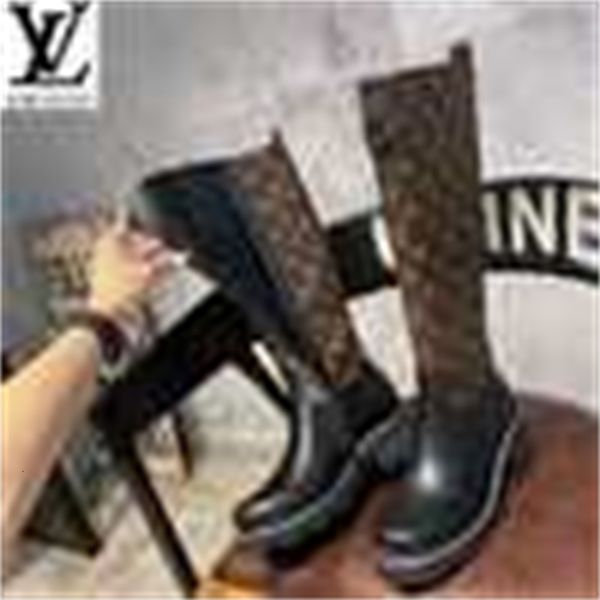 

shoes designer luxury women riding rain boot boots booties sneakers loafers ballerinas dress ndxm, Black