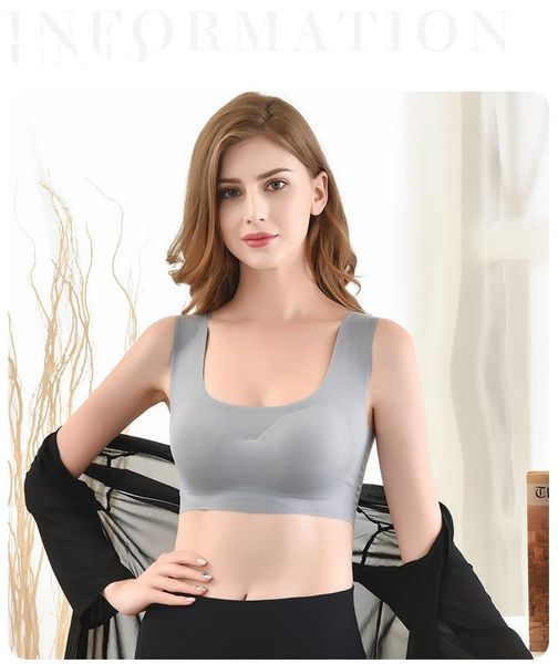 

bras no trace steel ring bra yoga exercise sleep underwear, Red;black