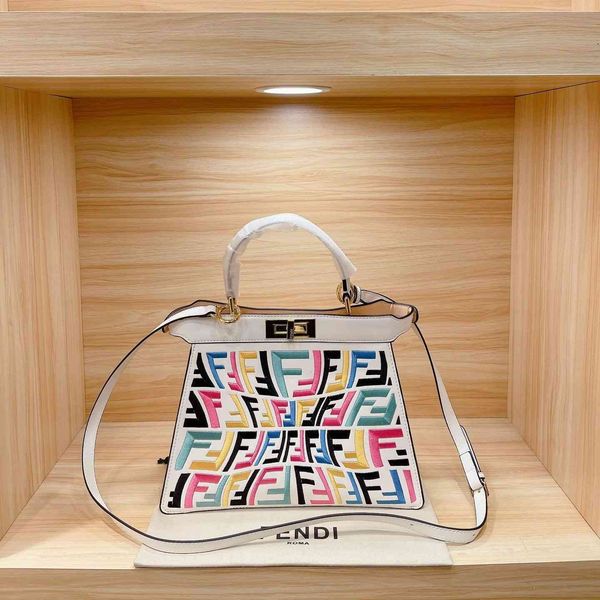 

2021 new fashion brand women's bag candy seven color denim embroidery leisure one shoulder slant cross handbag crossbody bag ysj