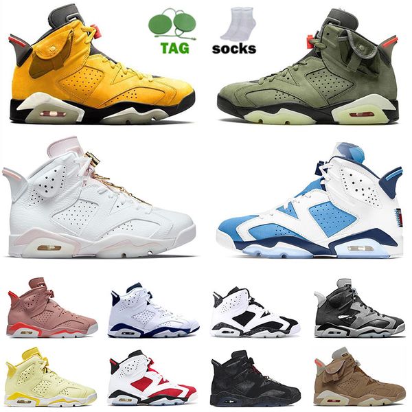 

jorden 6s jumpman 6 vi basketball shoes for men gold hoops unc singles day carmine travis scott cactus jack hare ash floral sneakers trainer
