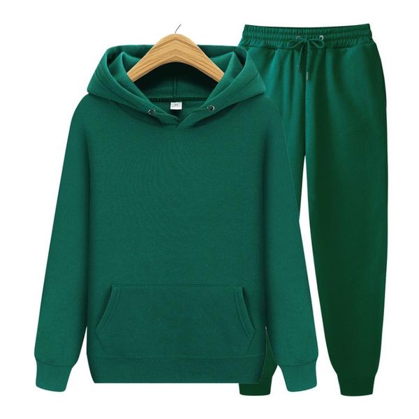 

men's hoodies & sweatshirts trend pullover spring autumn male casual solid color sweatshirt, Black