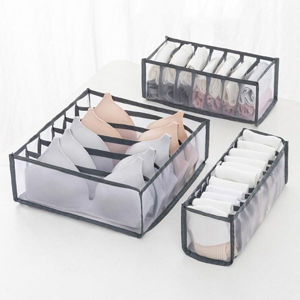 

storage bags underwear bra organizer box drawer closet organizers boxes pants divider tidy wardrobe fabrics bag non-woven