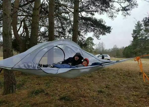 

tent tree with mosquito nets. camping hammock tents and shelters