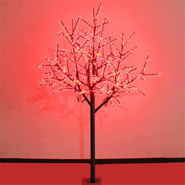

christmas decorations led cherry blossom tree light 1248 pcs bulbs 1.8m height 110/220v 7 colors for decoration lights