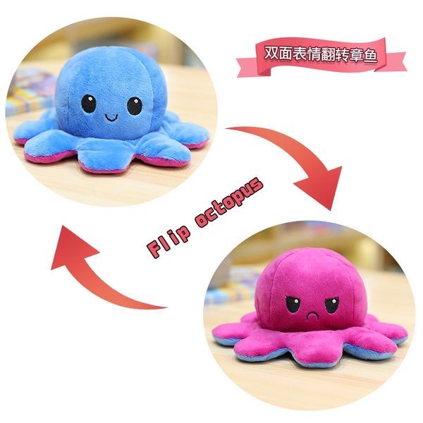 

cute double flip plush toy ocs doll