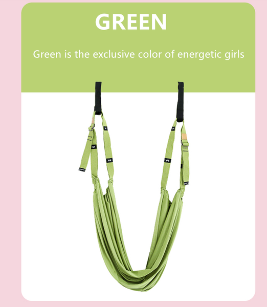 

aerial yoga rope sword elasticity lower back inverted horse stretching belt door trainer resistance bands