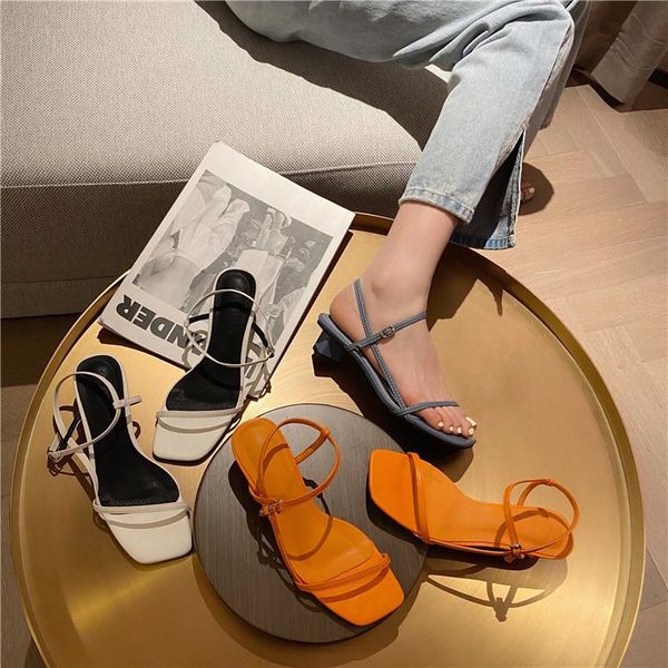 

mazefeng women shoes simple casual female gladiator solid outdoor rome peep-toe sandals summer ankel strap, Black
