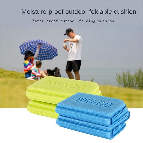 

outdoor pads cushion, folding foam, portable picnic mat, dirt proof and damp cushion.