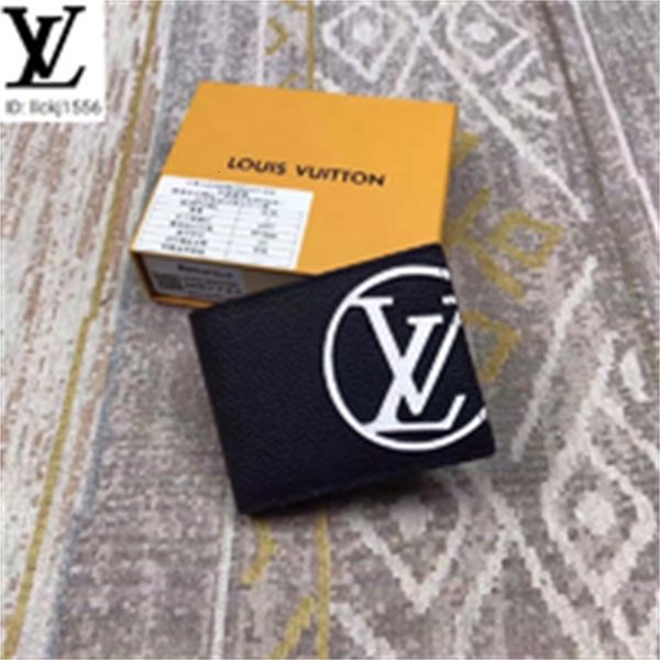 

key brand designer luxury otnd m67742 new short men's wallet men real leather long chain wallets compact purse clutches evening card ho, Red;black