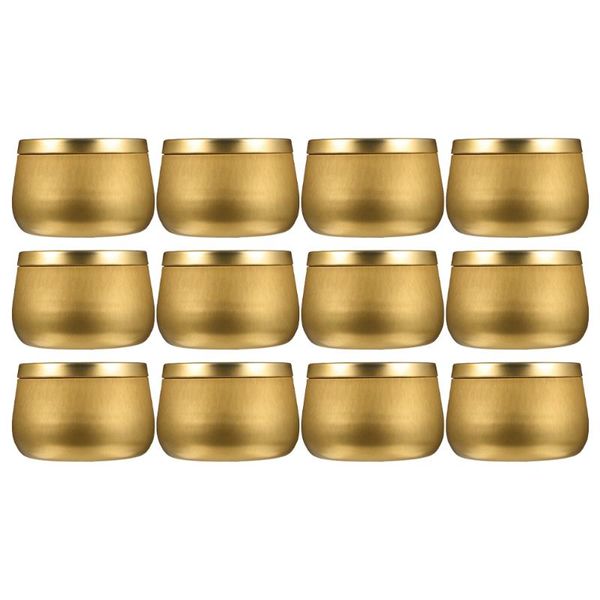 

storage bottles & jars 12pcs tinplate candy tea jewelry jar beads buttons container