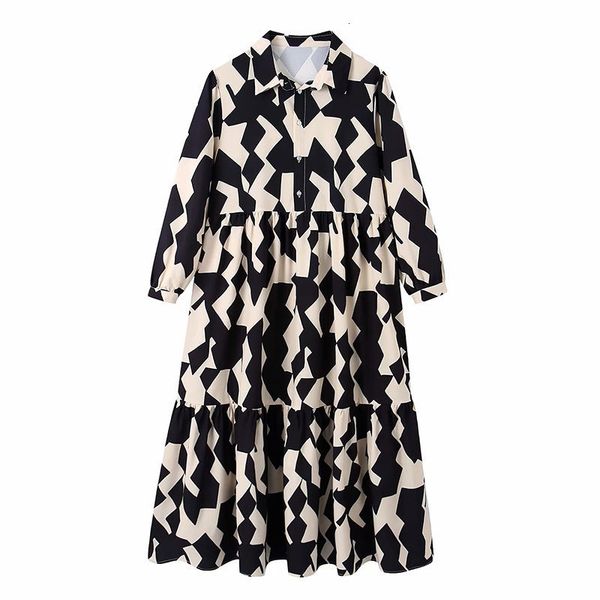 

casual dresses vestido feminino solto preto estampado, moda outono 07 1giq, Black;gray