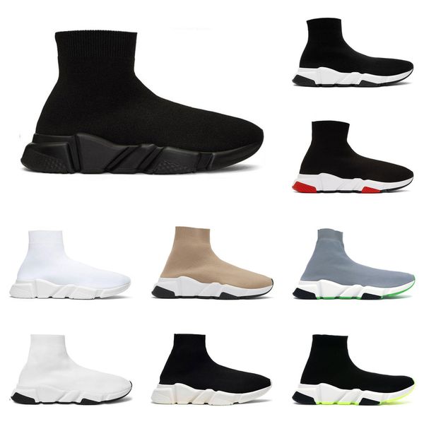 

cristal speed running shoes women men style black red fashion platform white socks sports trainers sport sneakers