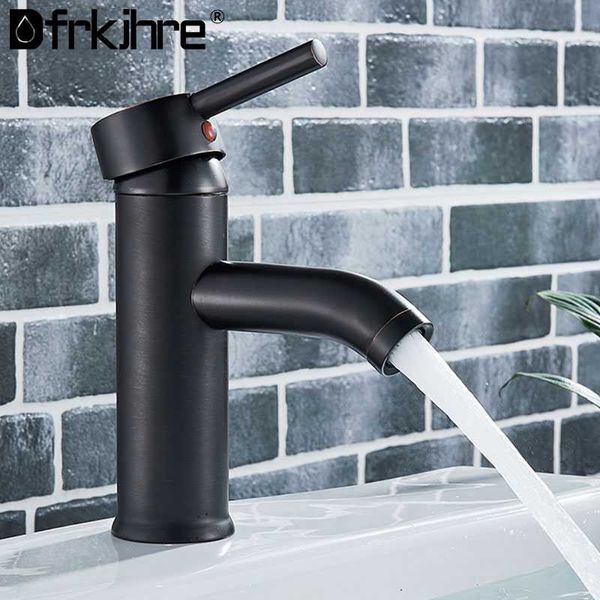 

bathroom sink faucets dfrkjhre basin faucet cold tap shower bath water deck mounted taps(black , nickle brushed )