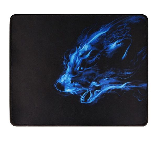

mouse pads & wrist rests gaming pad computer mice mat non-slip mousepad magic wolf pattern for pc lapgames quality 23