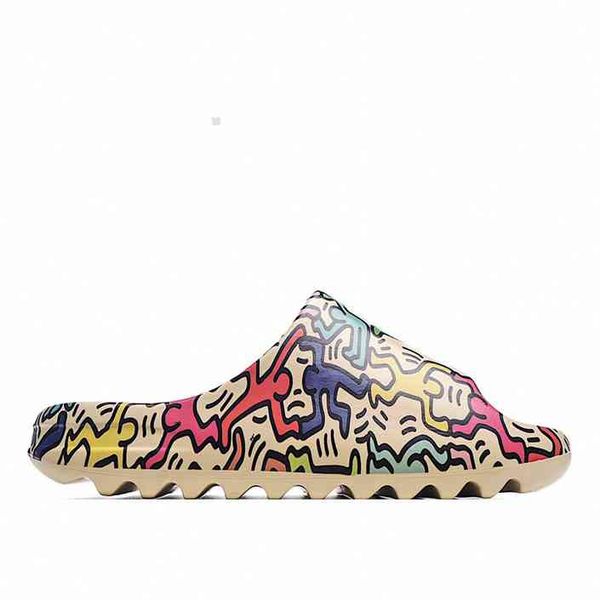 

fashion brand slippers foam men super great quality runner outdoor basketball football soccer sneakers sports sandal summer bedroom party r9, Black