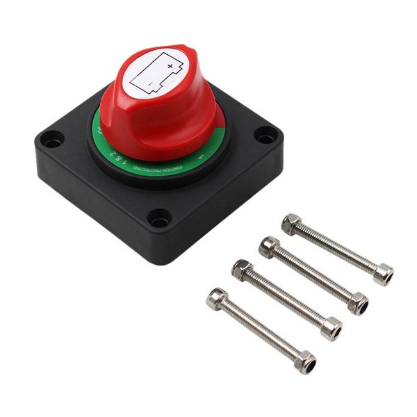 

12v/24v/36v rv disconnect rotary car battery isolator on/off switch for auto boat yach atv parts