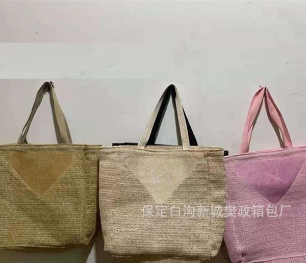 

duffel bags hollow out lady shoulder bag p- summer woven handbag straw