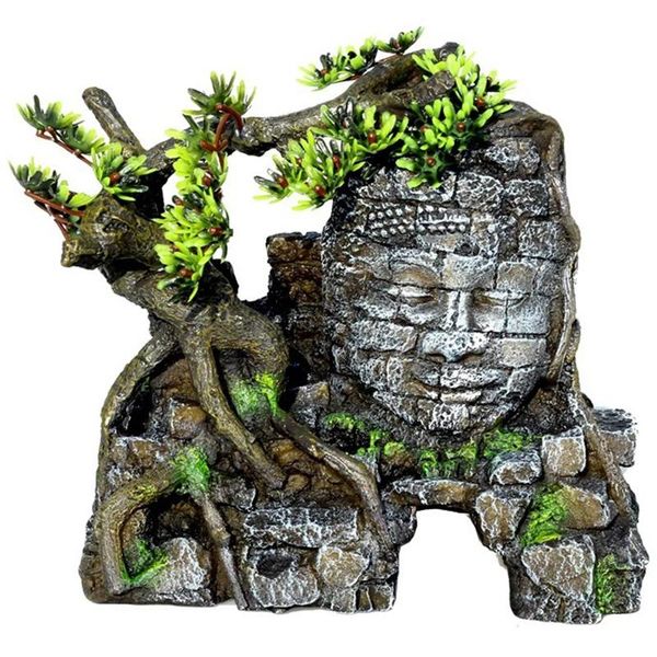 

decorations aquarium stone buddha rockery decoration ornaments fish shrimp aquascape decor accessories