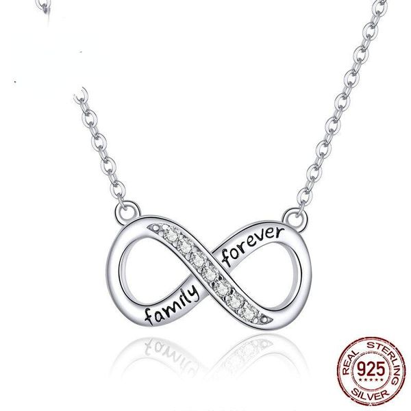 

chains fashion necklace unlimited love wedding gift, Silver