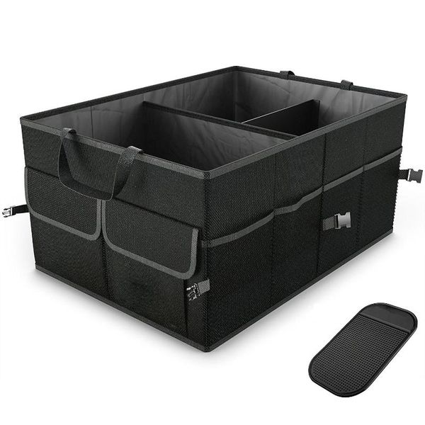 

storage bags 2021 fashion 1pcs trunk cargo organizer folding caddy collapse bag bin for car truck suv