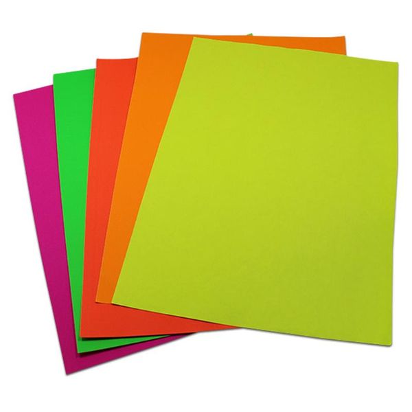 

greeting cards dhl 250pcs/lot 21*29.7cm 8.3"x11.7" colorful a4 self-adhesive sticker labels printing paper fit for laser inkjet pr