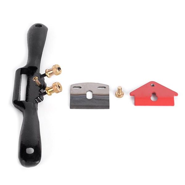 

hand tools adjustable plane spokeshave 9" woodworking planer trimming wood cutting edge chisel tool w/ screw