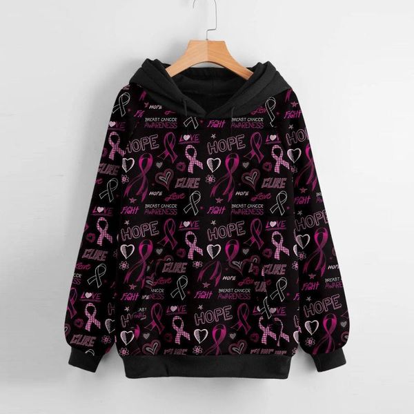 

women's hoodies & sweatshirts retro women casual long sleeve halloween print drawstring pullover with pocket ladies loose comfy sweats, Black