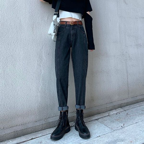 

jeans brim waist, pants with a high waist, Blue