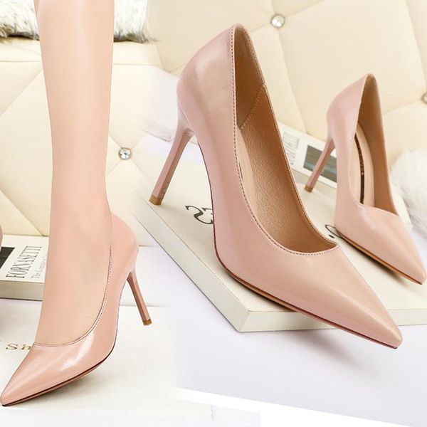 

dress shoes plus size 40 women's high heels wedding party bridal pointed, Black