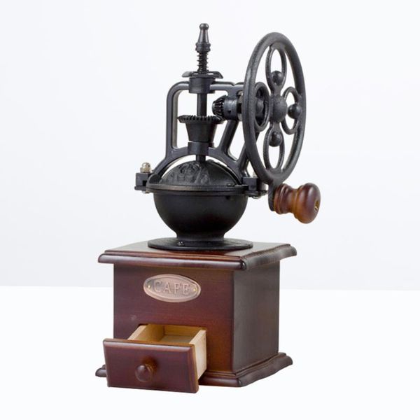 

manual coffee grinders vintage hand crank mill beans grinder kitchen supplies for home cafe