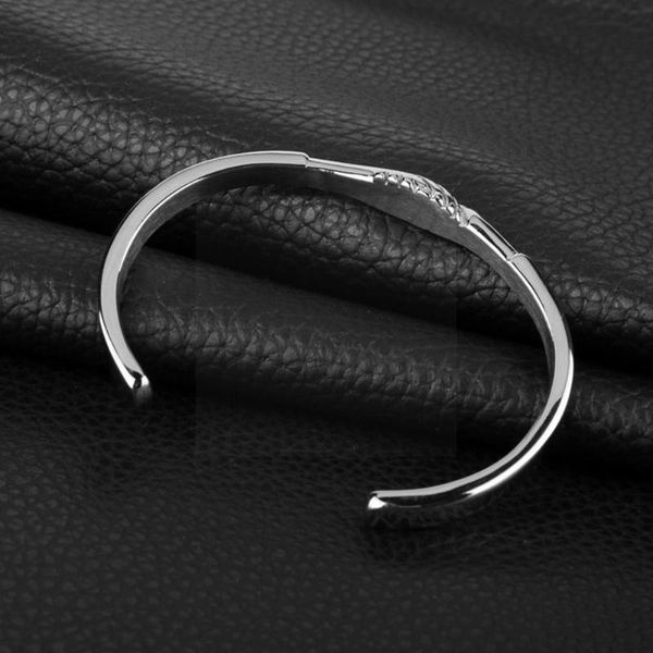 

bangle adjustable handshake bracelet love opening for women female jewelry valentines day gift bracele k4o7, Black