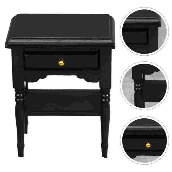 

table lamps 1pc mini house wooden cabinet ornament furniture micro drawer decor