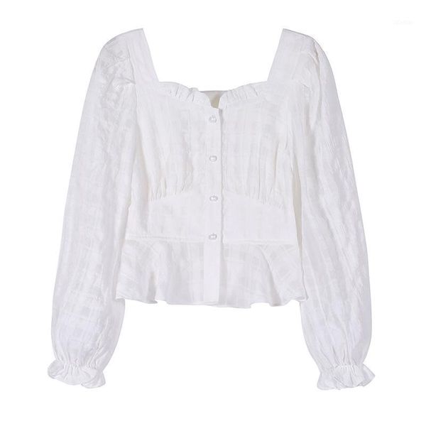 

autumn long sleeve white blouse shirt women blusas mujer de moda 2021 chiffon blouses blusa d669 women's & shirts
