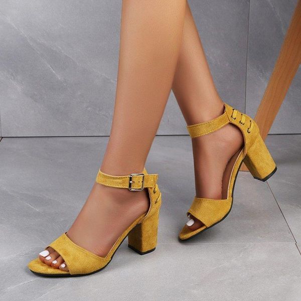

sandals ladies high heel summer open toe heels lowgladiator ankle strap womens shoes, Black